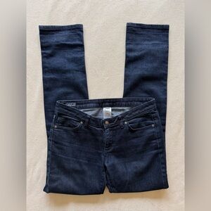 Patagonia Organic Cotton Women's Straight Leg Bootcut Jeans in Deep Indigo